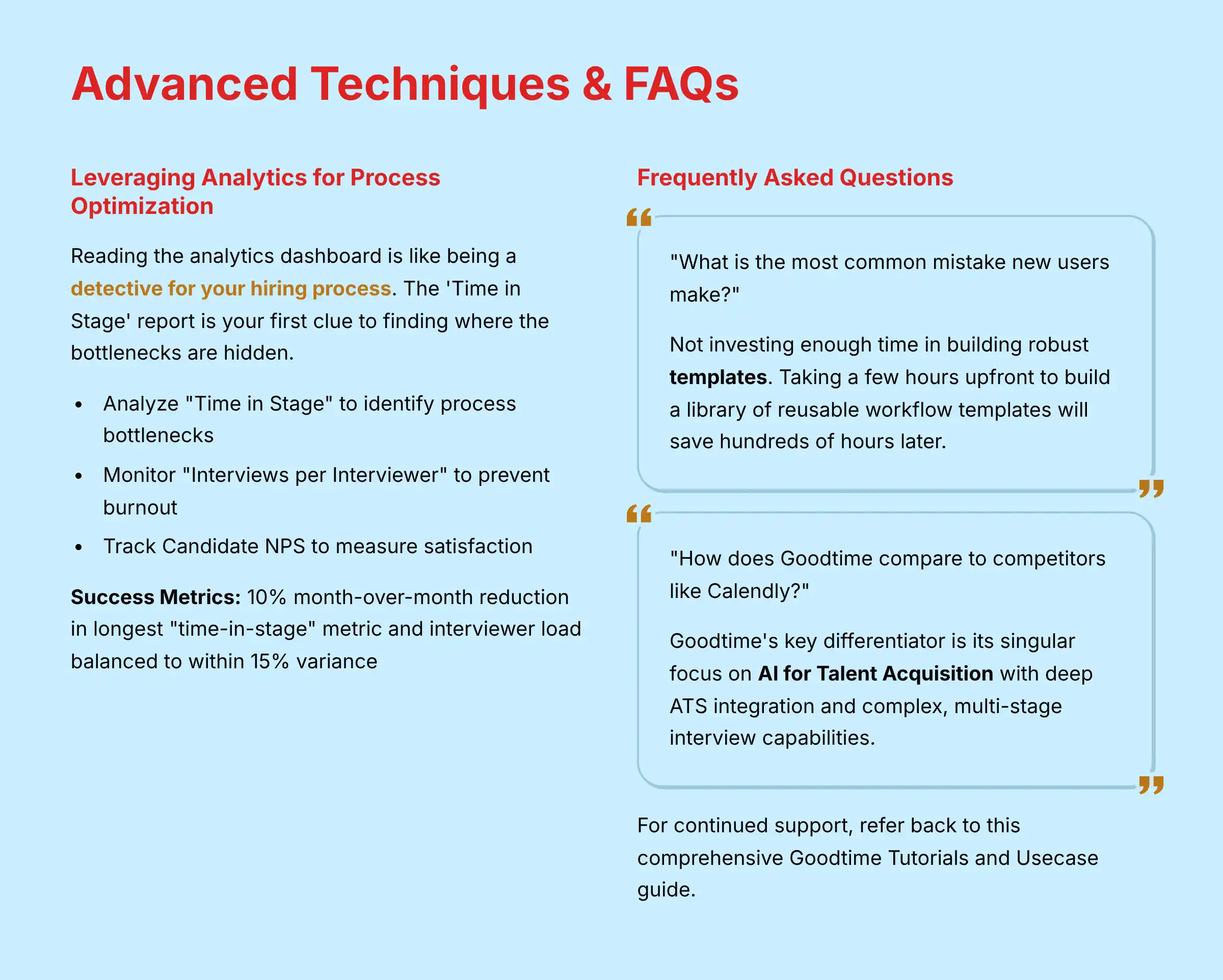 Advanced Techniques and FAQs