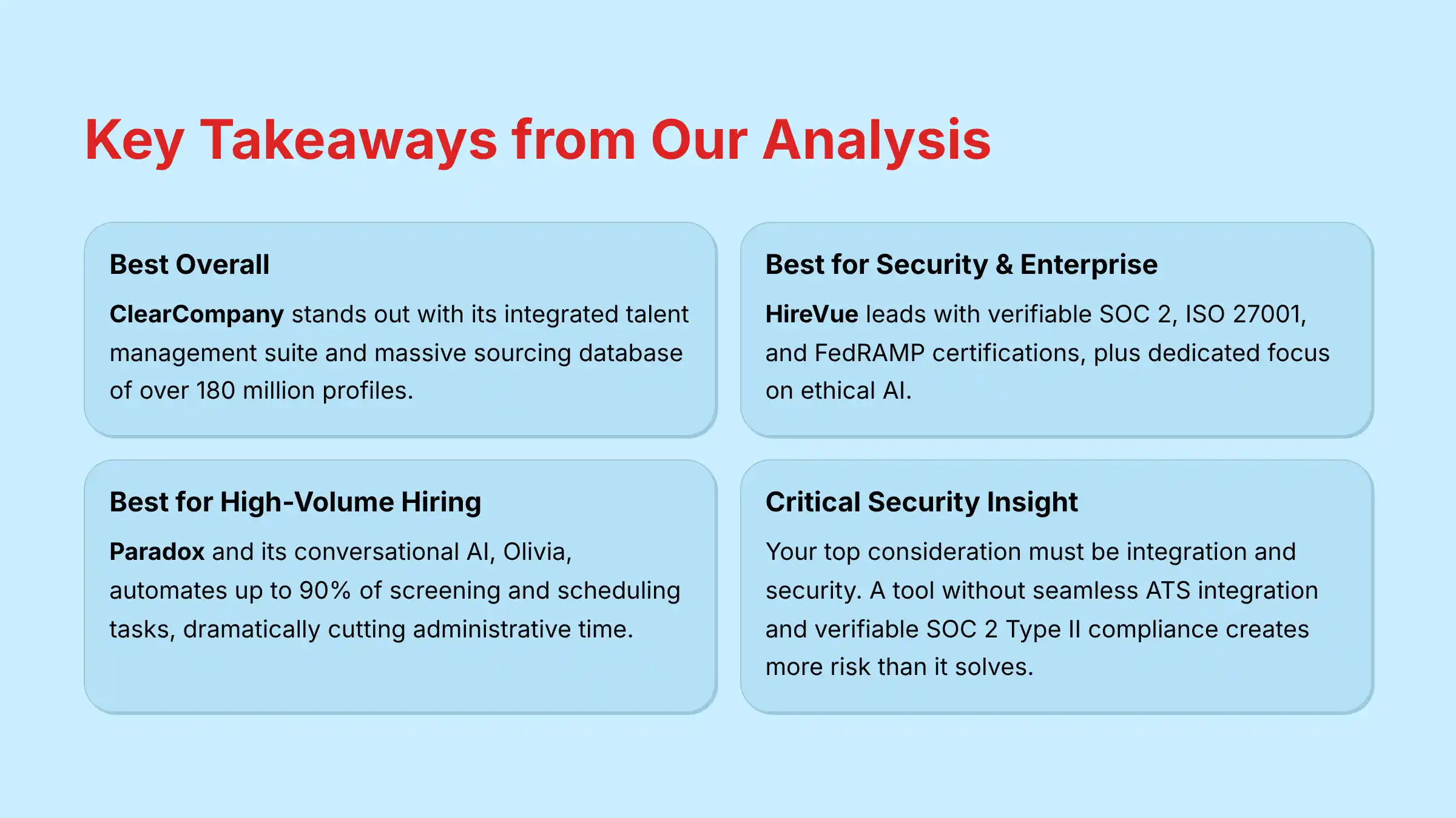 Key Takeaways from AI Talent Acquisition Analysis
