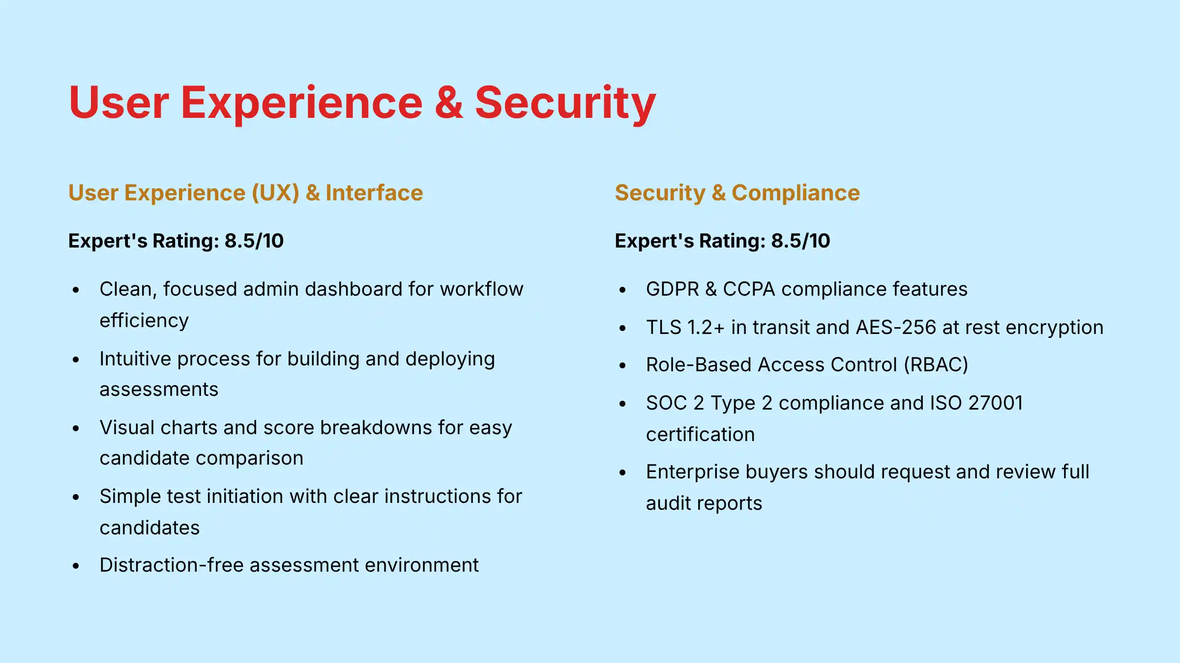 User Experience and Security Analysis