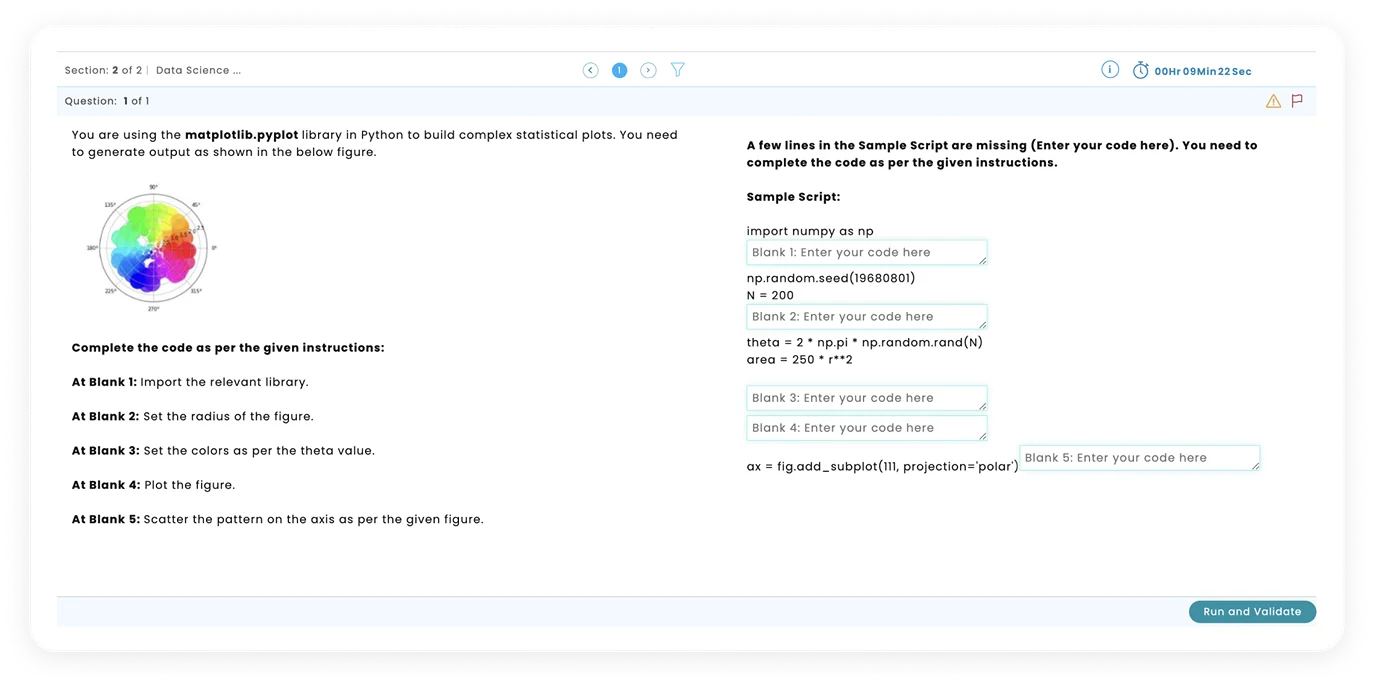 AI-LogicBox coding assessment interface demonstration
