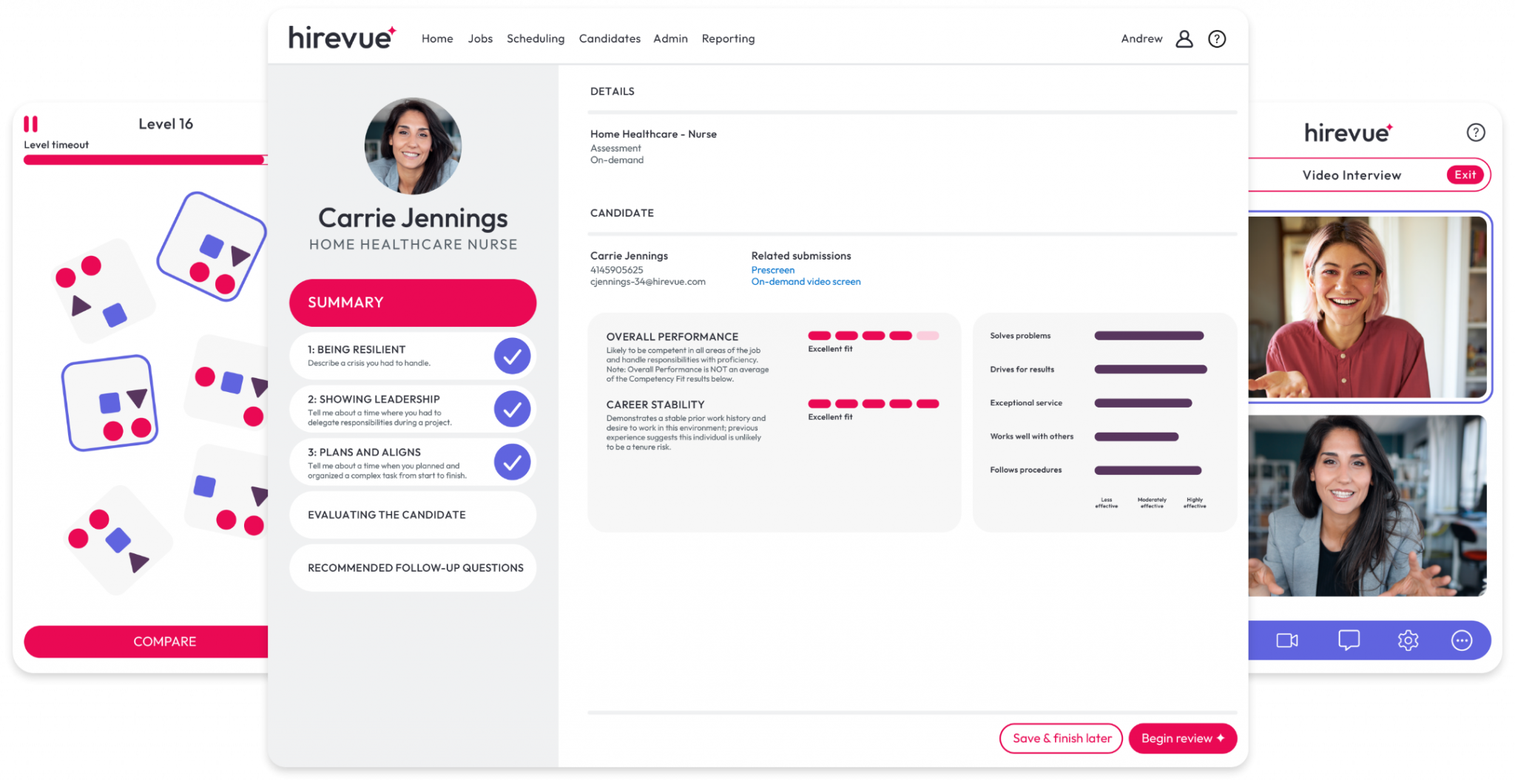 HireVue AI-Powered Enterprise Assessment Platform