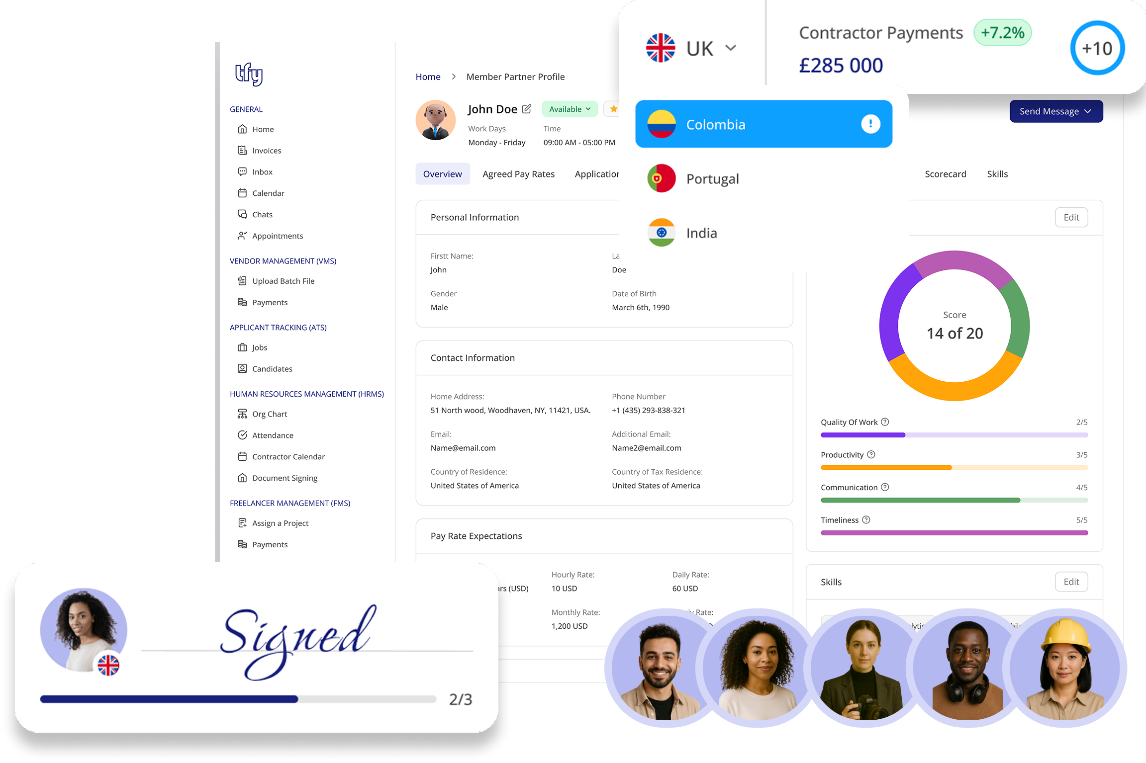 Transformify Global Hiring Compliance Platform