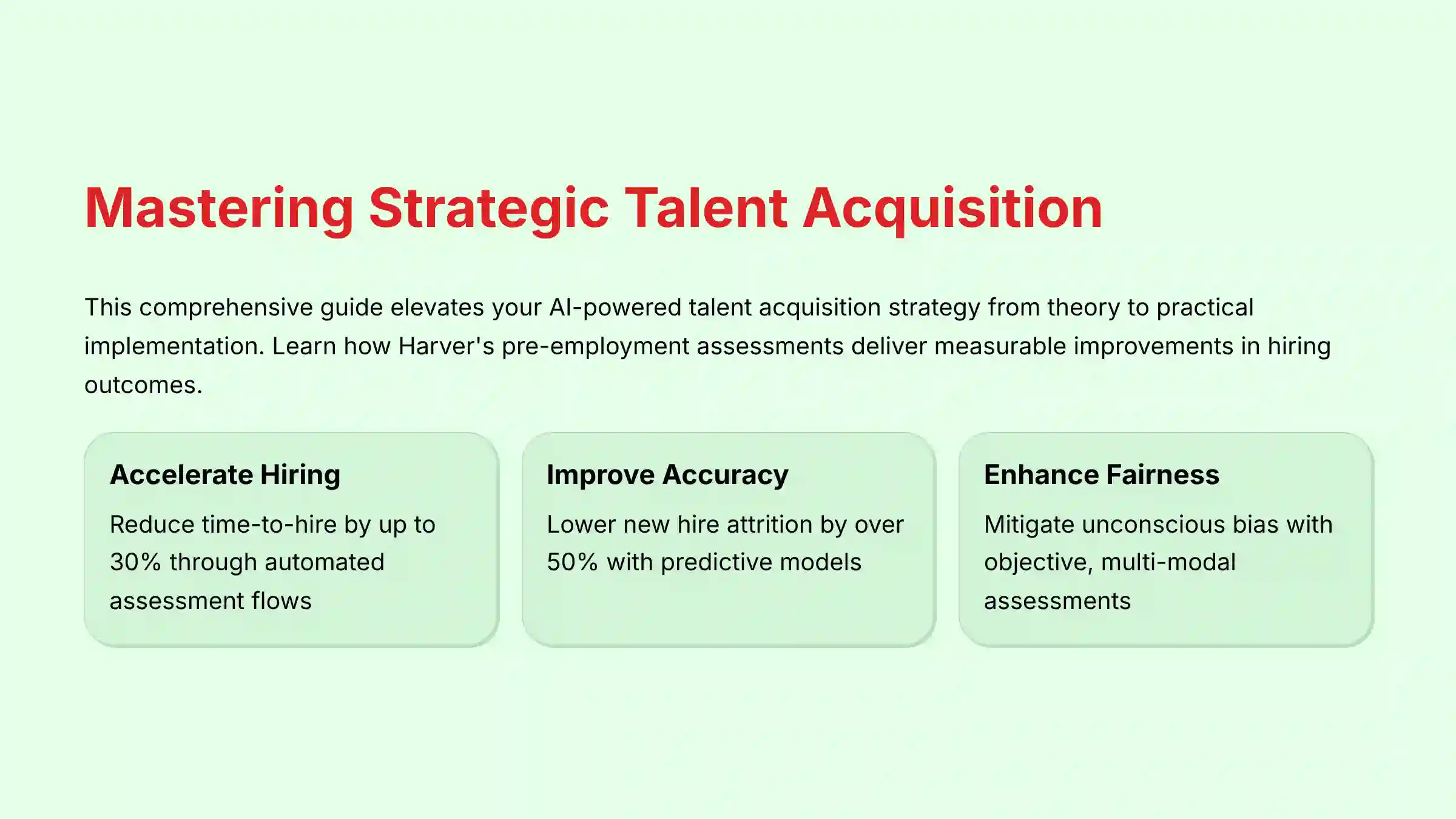 Mastering Strategic Talent Acquisition