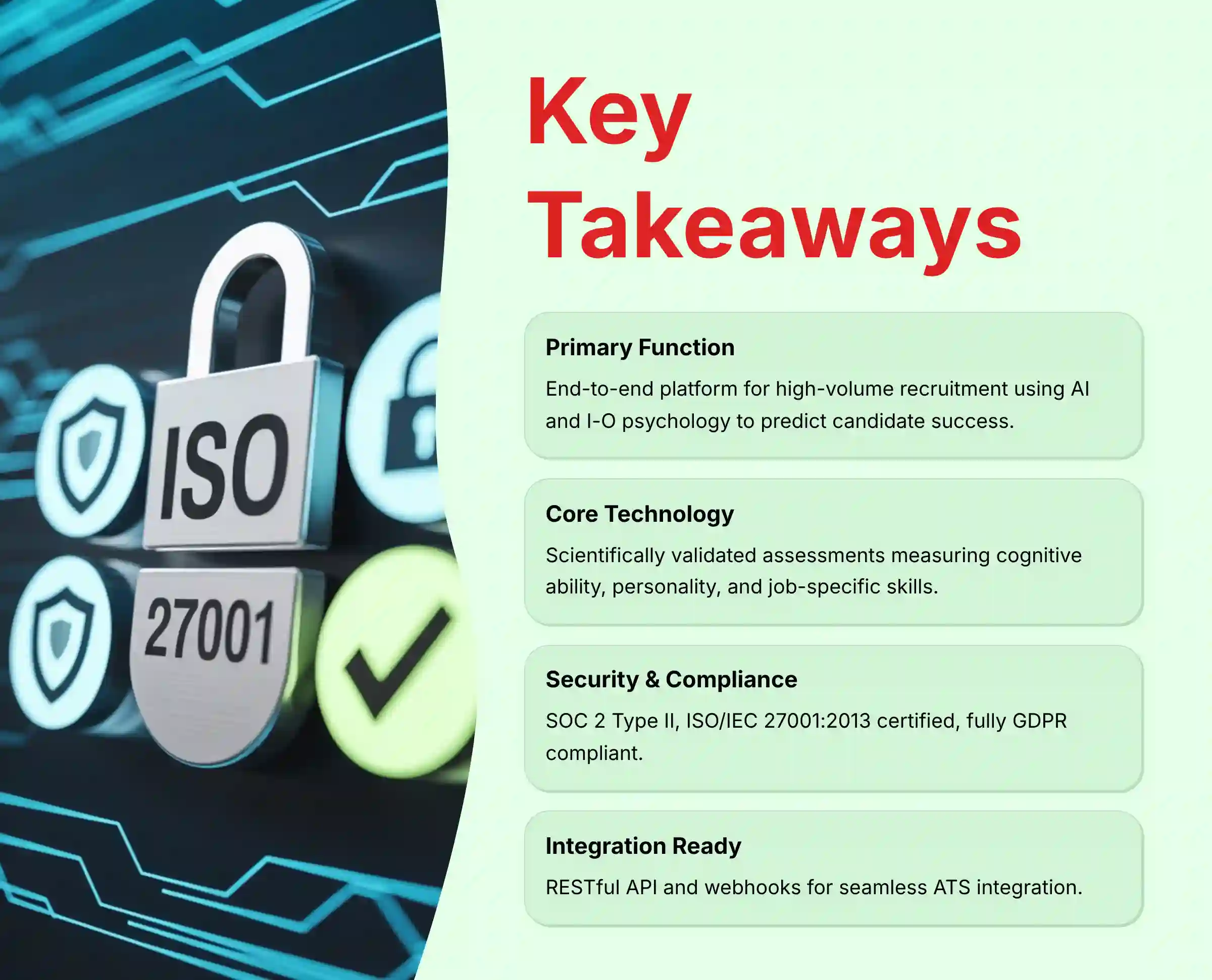 Harver Key Takeaways Overview
