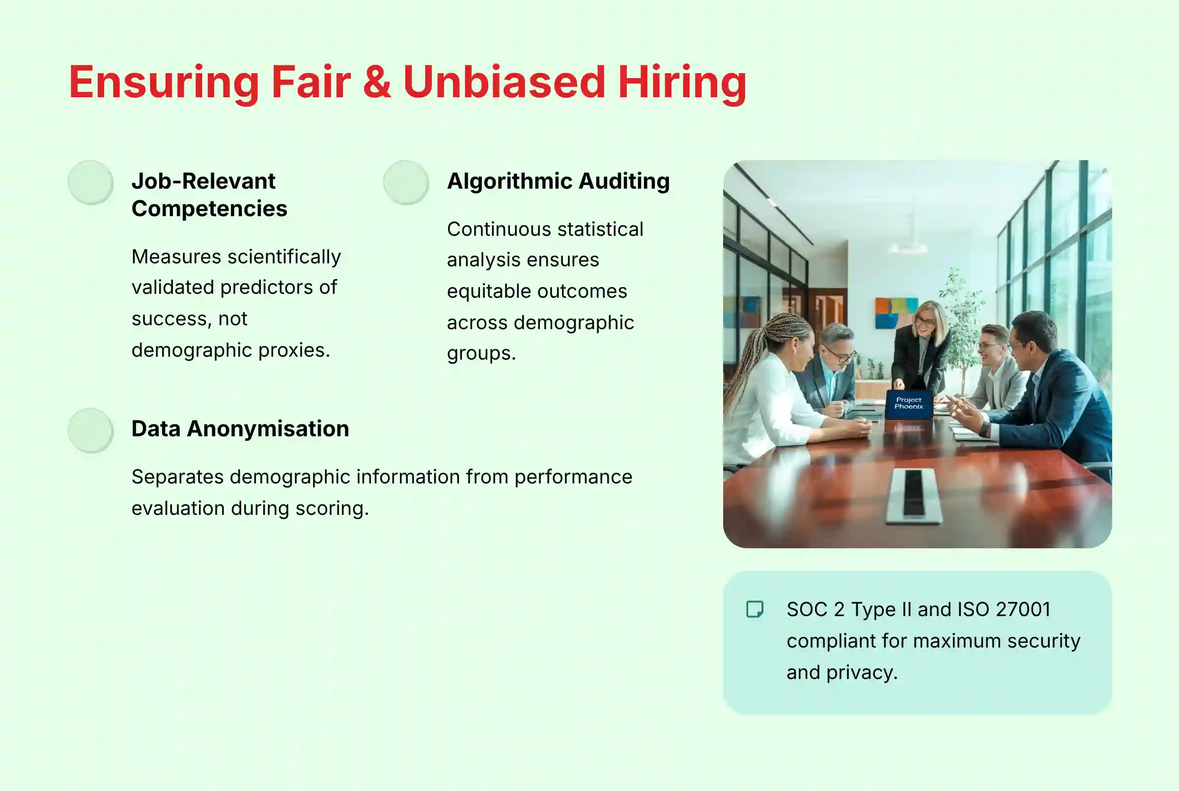 Ensuring Fair and Unbiased Hiring