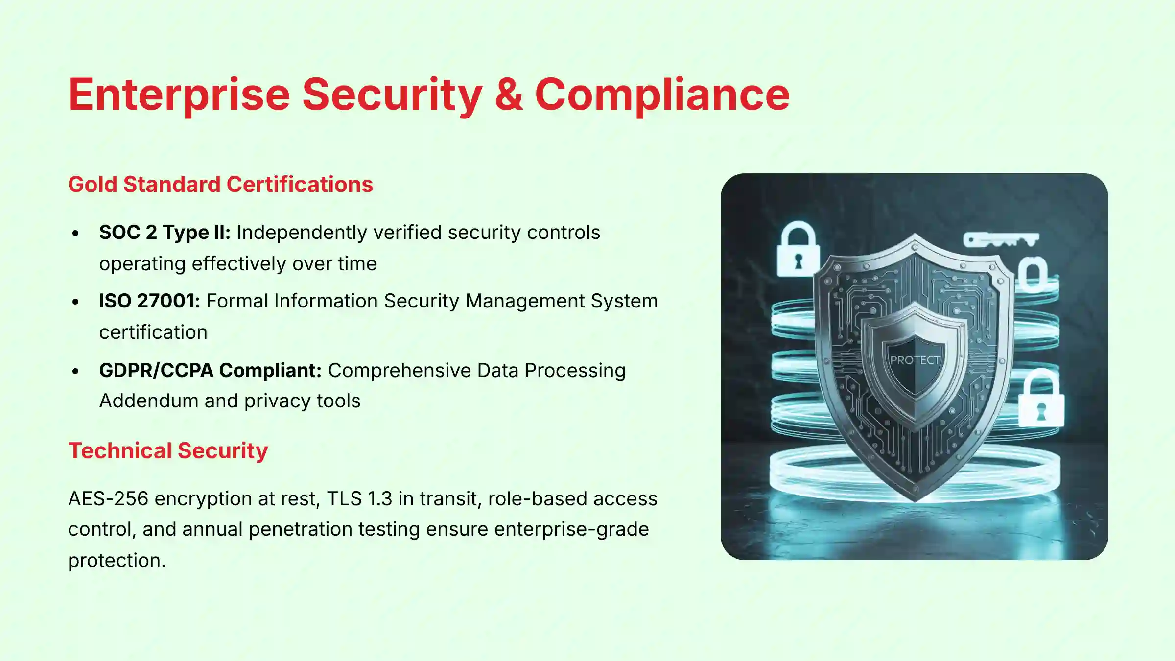 Enterprise Security and Compliance Framework