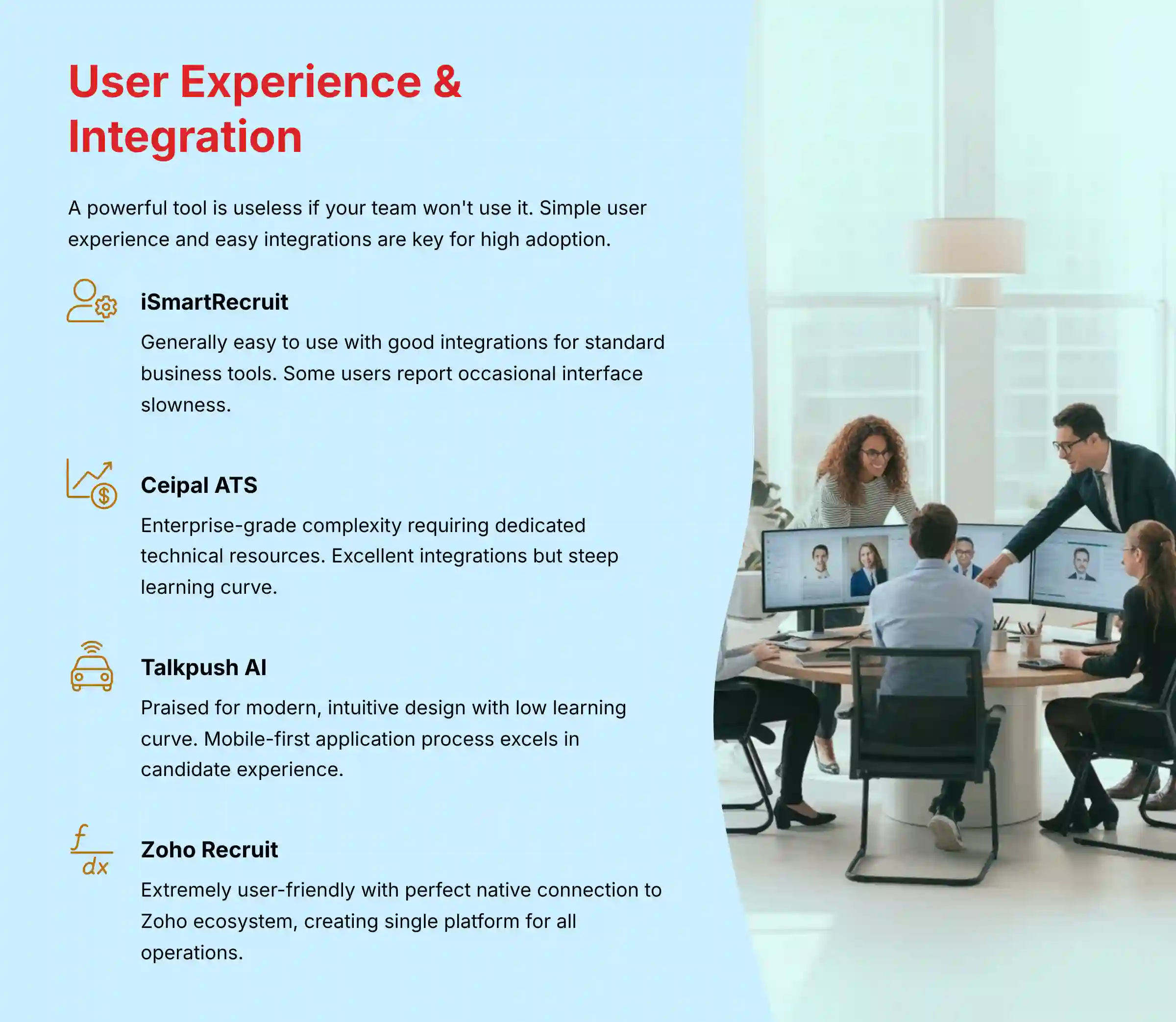 User Experience and Integration Ecosystem Analysis