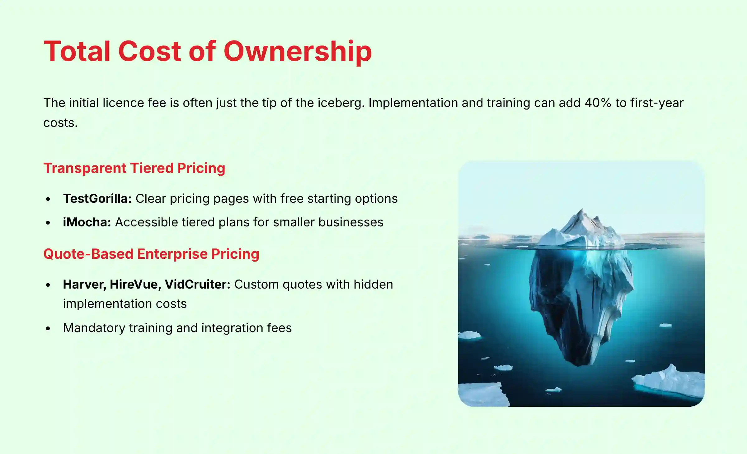 Total Cost of Ownership Analysis - Hidden Costs and Pricing Models
