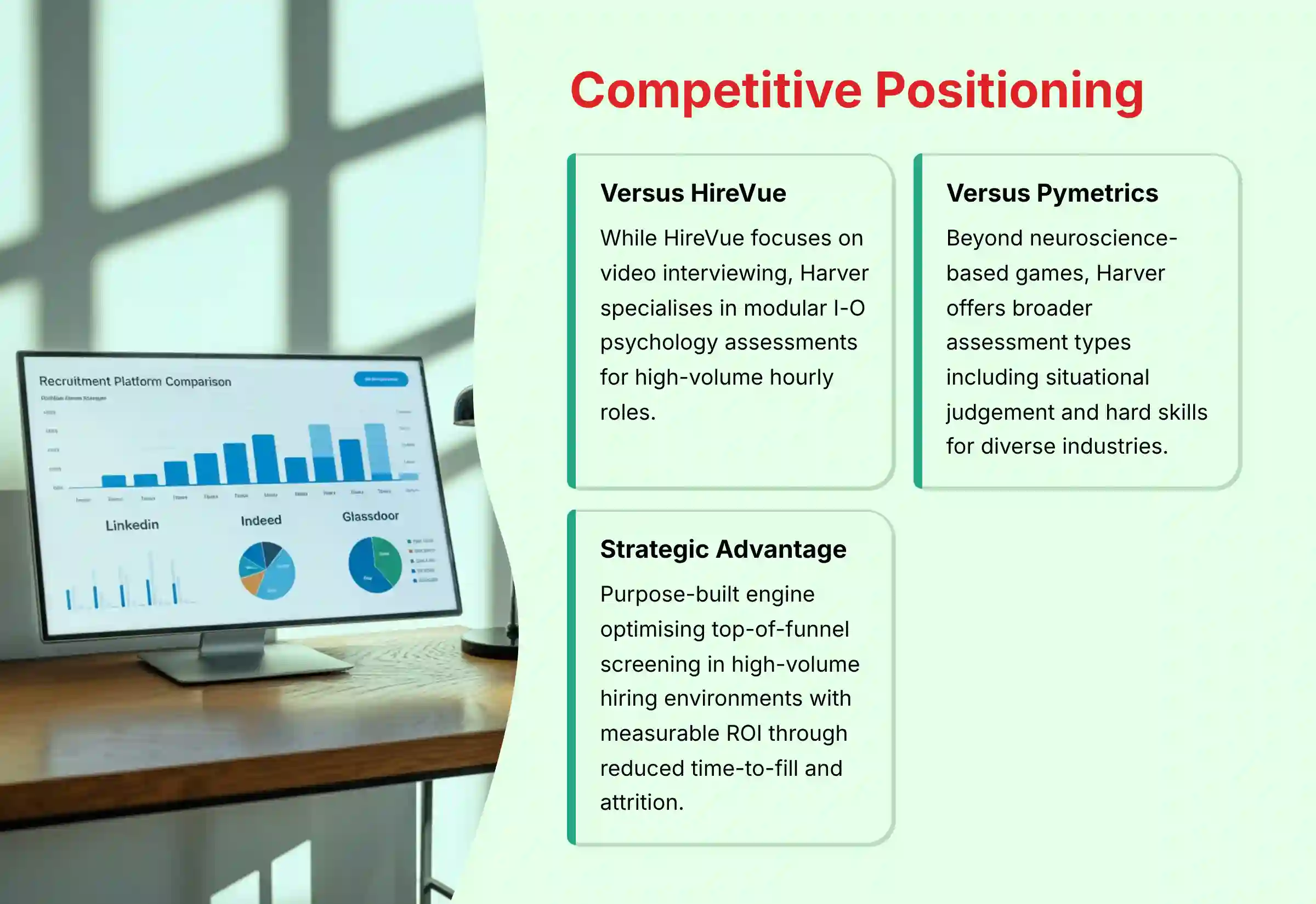 Harver Competitive Positioning in AI Recruitment Market