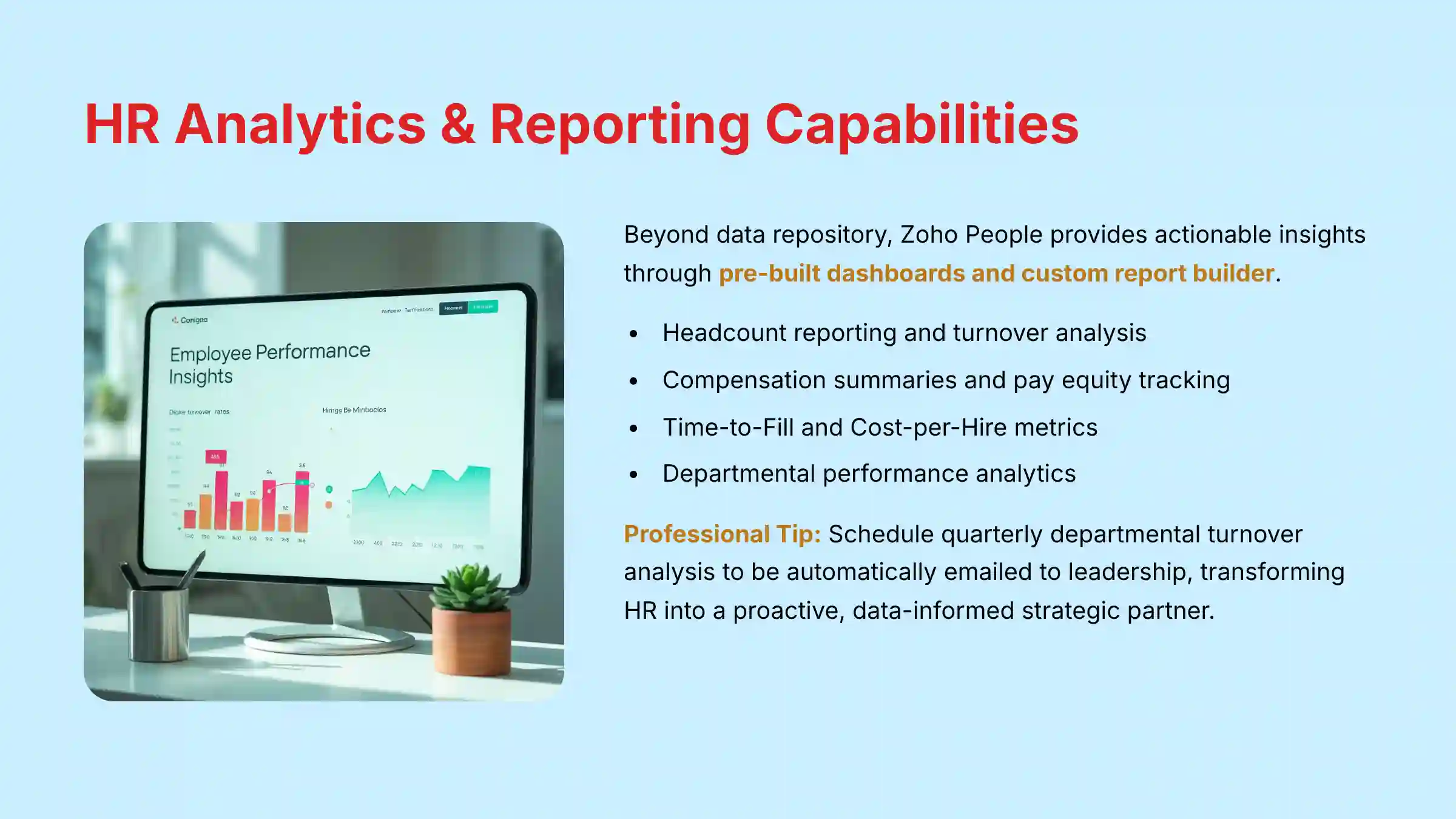 HR Analytics and Reporting Capabilities