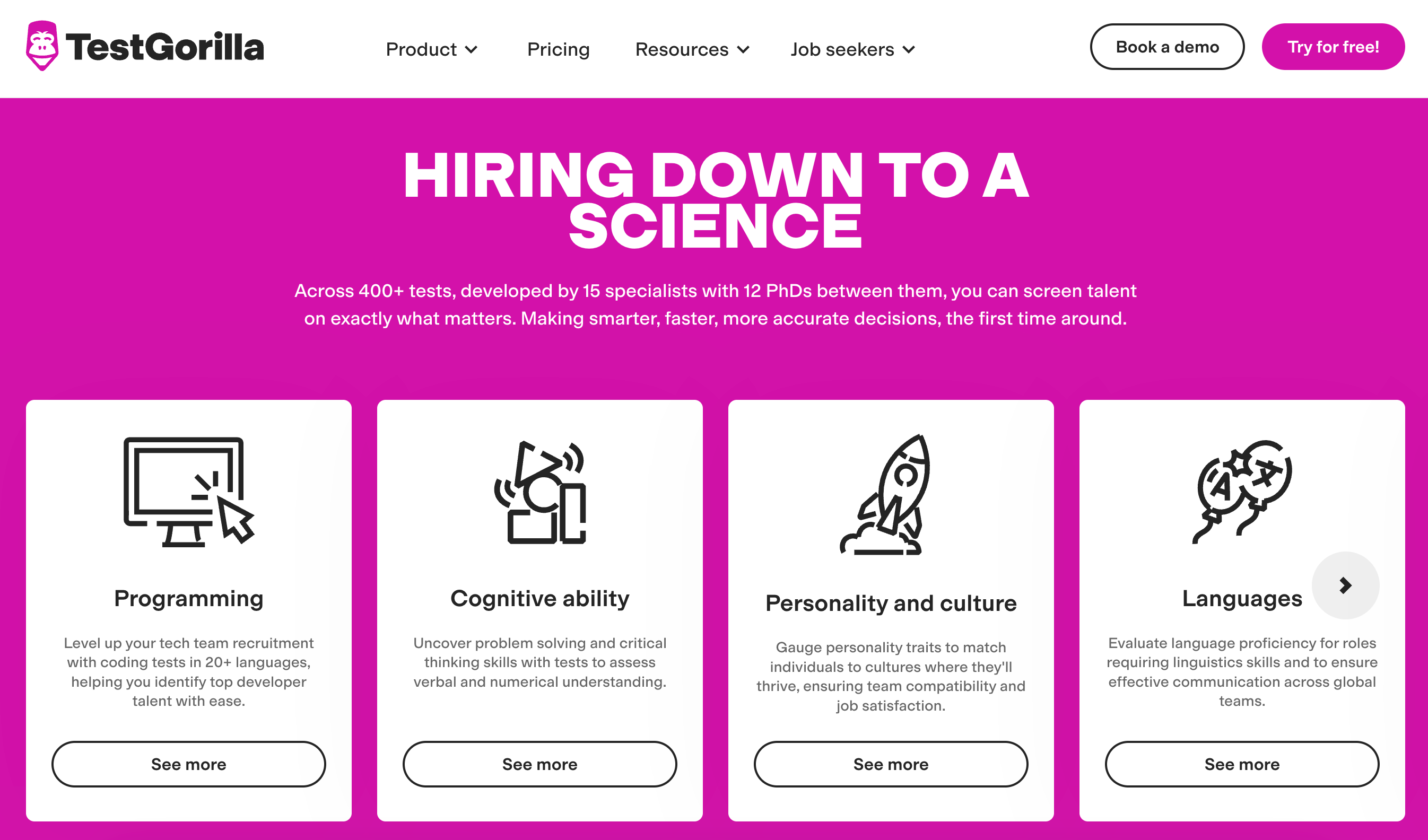 AI-powered skill assessment tools for hiring
