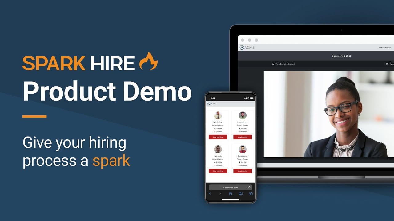Spark Hire Video Interviewing Platform