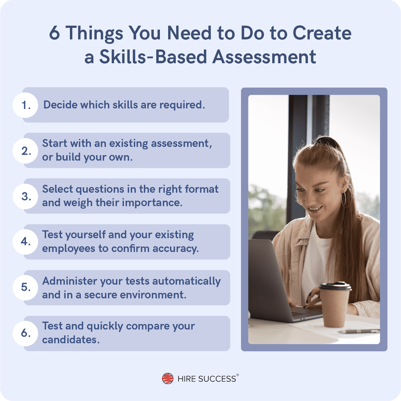 Skills-based hiring assessment framework